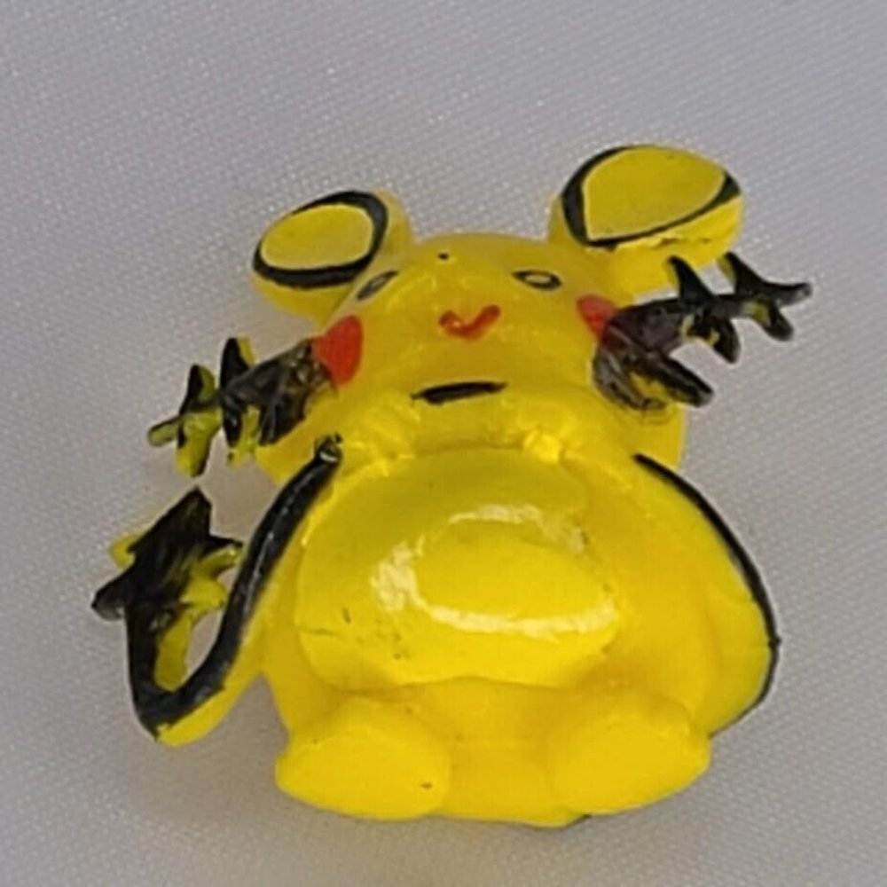 Pokemon 2000s Mini Vinyl RL Gumball Toy Miniature Size Dedenne Action Figure - Picture 7 of 8